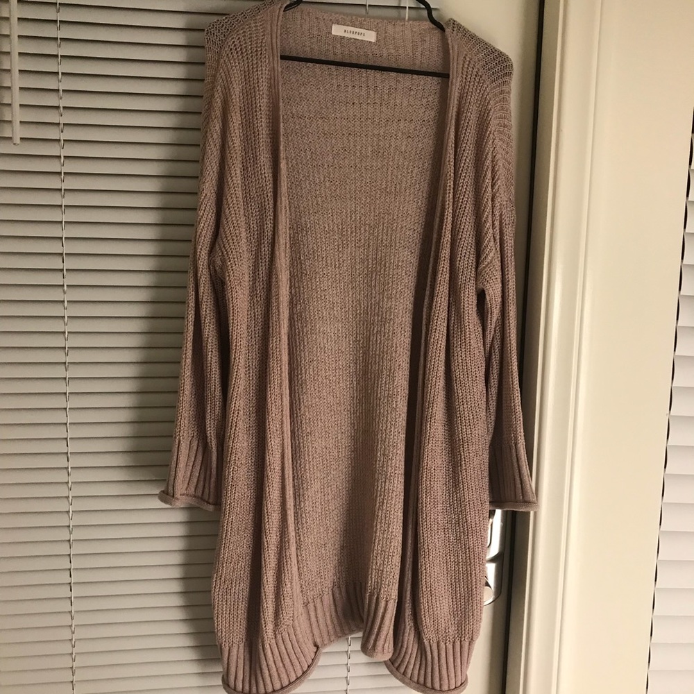 Light sweater coat